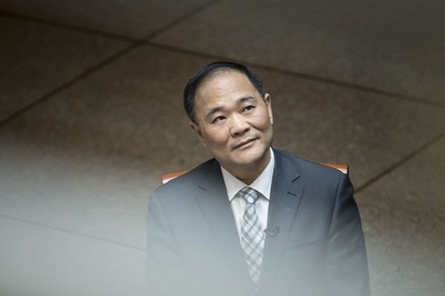 Li Shufu - ông chủ công ty Zhejiang Geely. Ảnh:Bloomberg