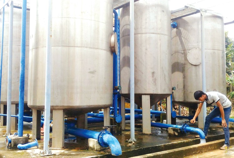 Sở Nông nghiệp và Phát triển nông thôn Trà Vinh đang mời thầu thi công nâng cấp, mở rộng 10 trạm cấp nước sinh hoạt nông thôn. Ảnh minh họa: Bình Nguyên