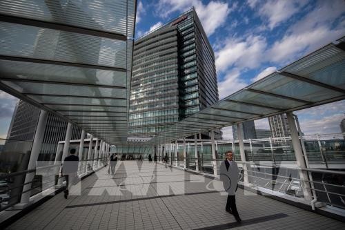 Trụ sở tập đoàn Nissan tại Yokohama, Nhật Bản. Ảnh: AFP/TTXVN