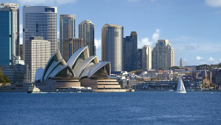 Thành phố Sydney của Australia.