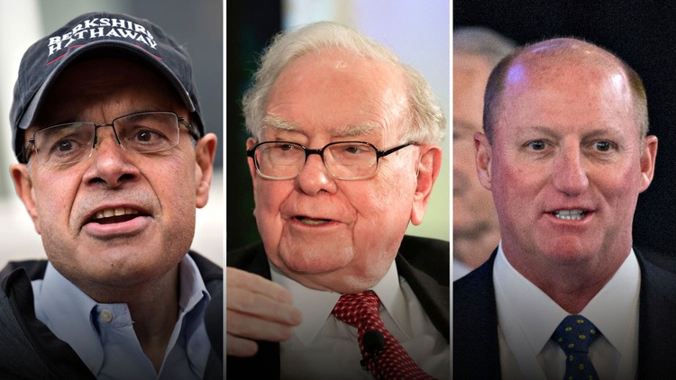Ajit Jain (bên trái) và Greg Abel (bên phải), được cho là những người kế nhiệm ông Warren Buffett tại Berkshire Hathaway