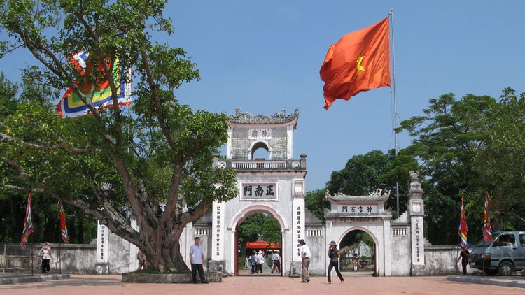 Dự án ĐTXD khu trung tâm lễ hội thuộc Khu di tích lịch sử - văn hóa thời Trần tại tỉnh Nam Định dự kiến được hoàn thành vào năm 2020. Ảnh: Kiên Cường