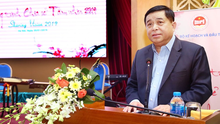 Bộ trưởng Nguyễn Chí Dũng chia sẻ, khát vọng một Việt Nam thịnh vượng sẽ thành hiện thực nếu mỗi người dân có niềm tin, đoàn kết, nỗ lực hành động