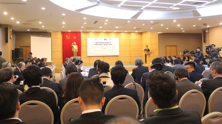 Sự hiện diện của 30 doanh nghiệp Nhật Bản tại Hội thảo cho thấy mối quan tâm của DN Nhật Bản đối với Việt Nam. Ảnh: Nguyễn Long