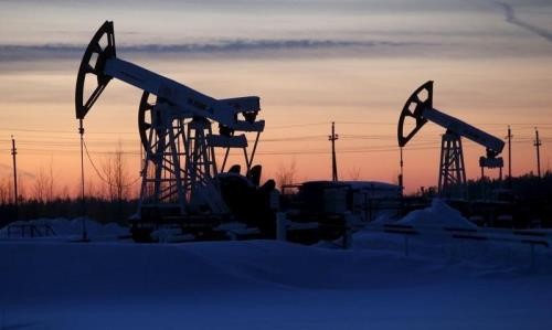 Hoạt động khai thác dầu thô tại Nga. Ảnh: reuters