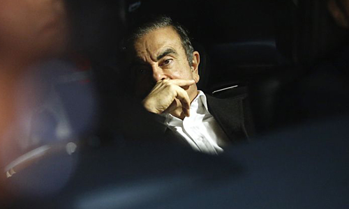 Cựu chủ tịch Nissan - Carlos Ghosn. Ảnh:Bloomberg