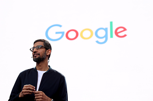 CEO Google - Sundar Pichai.Ảnh:Justin Sullivan