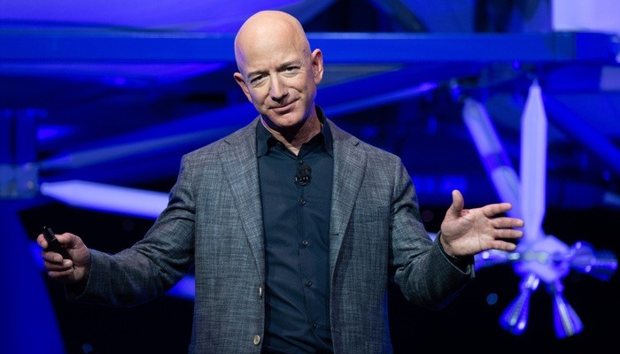 Jeff Bezos, người sáng lập, CEO của Amazon - Ảnh: AFP.