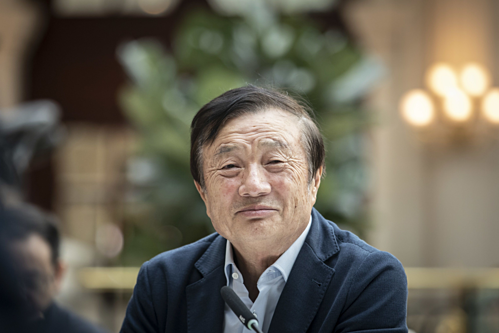 CEO kiêm nhà sáng lập Huawei - Nhậm Chính Phi. Ảnh:AFP