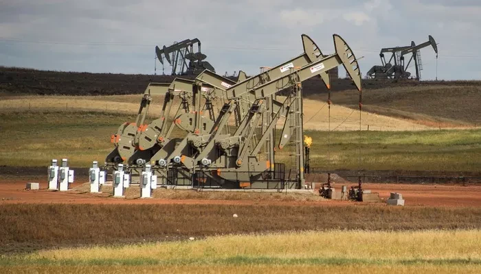 Một khu vực khai thác dầu lửa ở bang North Dakota, Mỹ - Ảnh: Getty/MarketWatch.