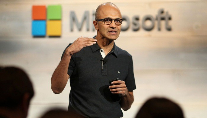 Tổng giám đốc (CEO) của Microsoft, ông Satya Nadella - Ảnh: CNBC.