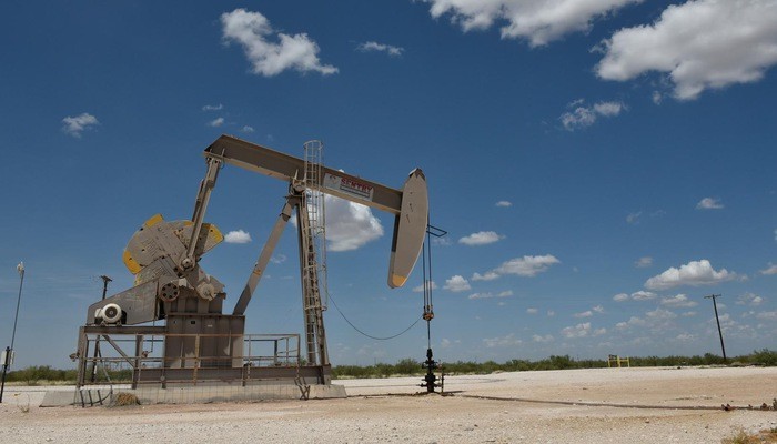 Một giếng dầu ở vùng Permian Basin thuộc bang Texas, nơi được coi là "vựa dầu" của Mỹ - Ảnh: Reuters.