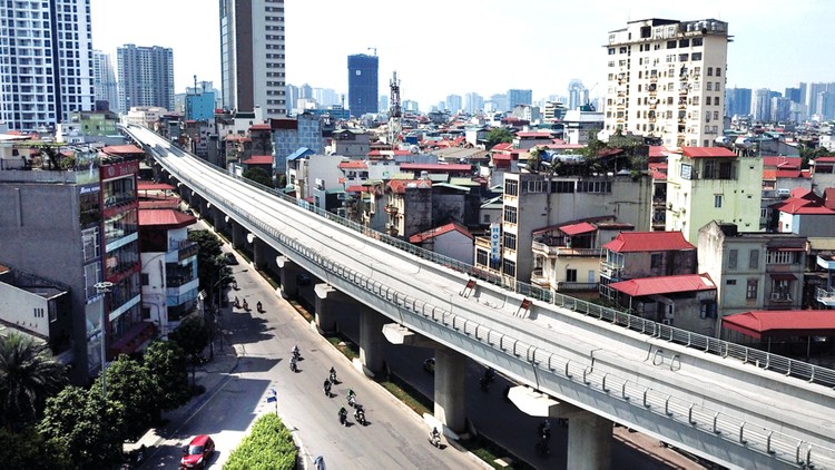 Gói thầu Hệ thống thu vé tự động thuộc Dự án Tuyến đường sắt đô thị thí điểm thành phố Hà Nội, đoạn Nhổn - ga Hà Nội, trị giá trên 425 tỷ đồng. Ảnh: Lê Tiên