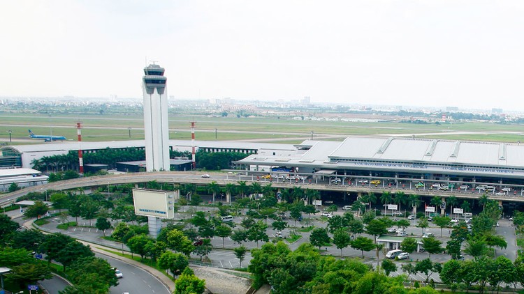 Dự án Nhà ga T3 - Cảng hàng không quốc tế Tân Sơn Nhất đang gặp khó khăn về thủ tục. Ảnh: Lê Tiên