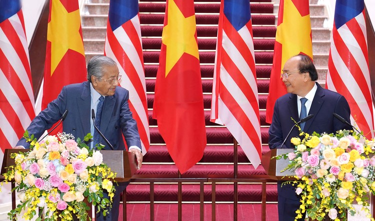 Thủ tướng Mahathir Mohamad cho biết, hai bên đã đạt các thỏa thuận, qua đó, sẽ giúp cho quan hệ Việt Nam - Malaysia ngày càng chặt chẽ hơn. Ảnh: Hiếu Nguyễn