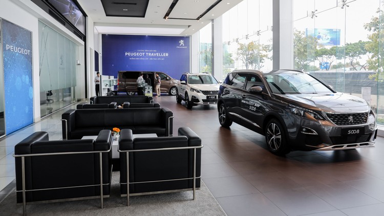 Đến nay, Peugeot đã có tổng cộng 14 showroom 3S, 4 showroom 1S tại Việt Nam