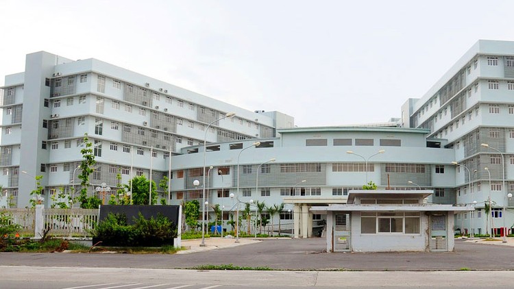 Bệnh viện Chuyên khoa Sản Nhi Long An được xây dựng trên khu đất có diện tích 52.232 m2, tổng vốn đầu tư dự kiến là 1.309,263 tỷ đồng. Ảnh: Ngọc Mận (Báo Long An)
