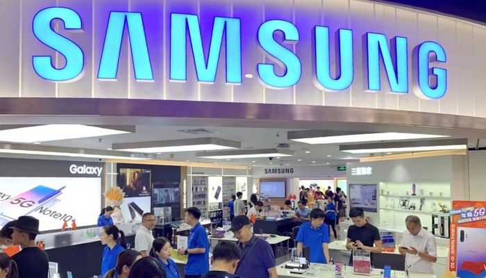 Một cửa hàng Samsung tại Quảng Châu, Trung Quốc - Ảnh: Nikkei.