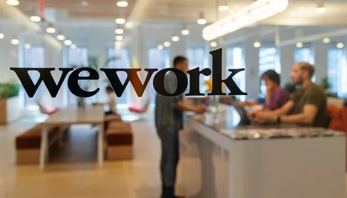 Một văn phòng WeWork ở New York - Ảnh: Bloomberg.