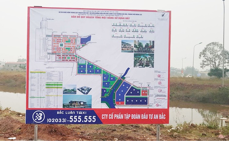 Do không có cơ sở xác định giá khởi điểm đấu giá phần “đất sạch” nên UBND tỉnh Quảng Ninh đề xuất đấu thầu chọn nhà đầu tư dự án với toàn khu đất 43,98ha. Ảnh: Tiến Bình