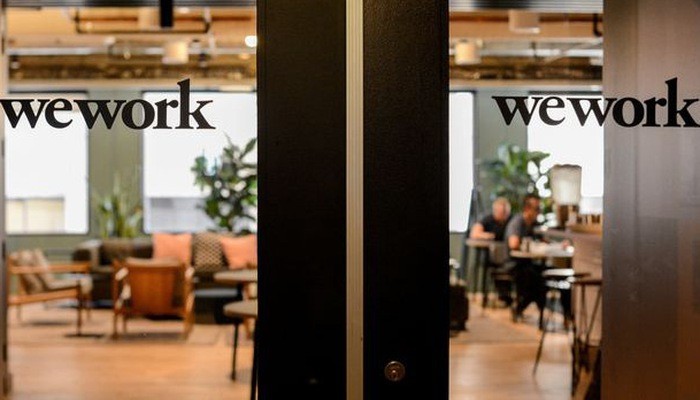 Một văn phòng làm việc thuộc mạng lưới WeWork - Ảnh: WSJ.