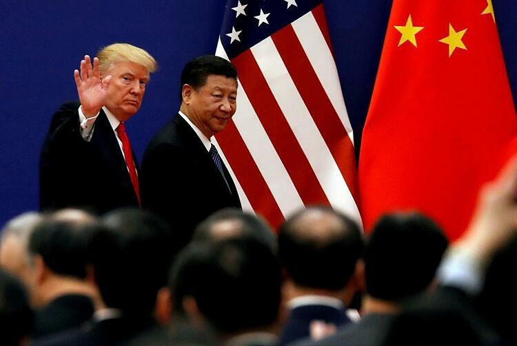 Tổng thống Mỹ Donald Trump và Chủ tịch Trung Quốc Tập Cận Bình. Ảnh:Reuters
