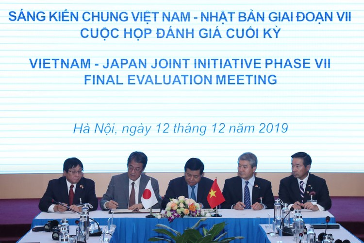 Lễ ký kết  Kế hoạch hành động Sáng kiến chung Việt Nam - Nhật Bản giai đoạn VIII