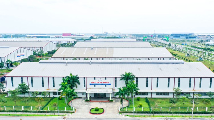 Nhà máy Nhíp ô tô tại Khu công nghệ THACO Chu Lai, tỉnh Quảng Nam
