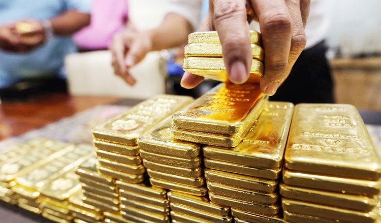 Chênh lệch giữa giá vàng trong nước và giá vàng thế giới hiện ở mức khoảng 2 triệu đồng/lượng. Ảnh: st