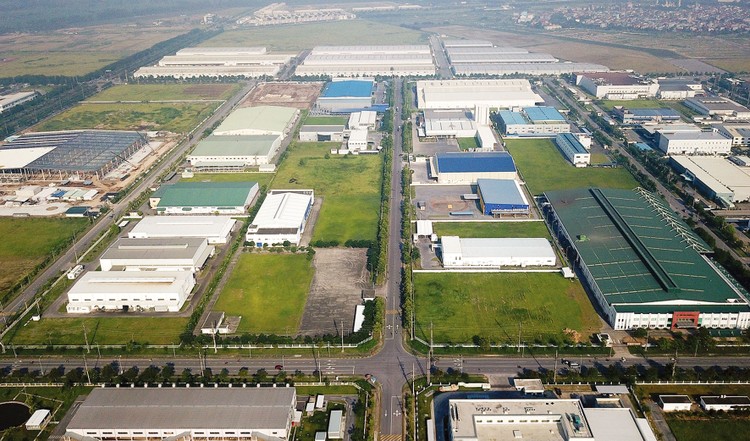 Năm 2019, Tổng công ty Phát triển đô thị Kinh Bắc ghi nhận tăng trưởng doanh thu mảng cho thuê đất khu công nghiệp đạt mức 13,3%. Ảnh: Tiên Giang