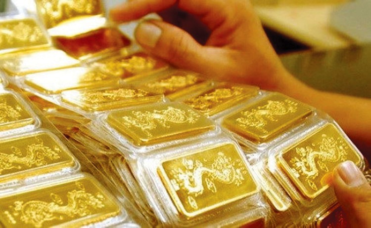 Giá vàng trong nước đã tăng gần 6 triệu đồng/lượng, tương ứng mức tăng 14% so với phiên giao dịch đầu năm 2020. Ảnh: V.Minh