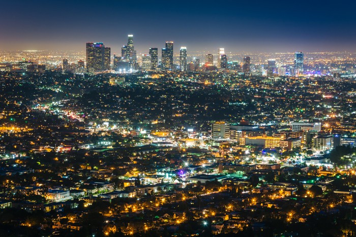 Tầm nhìn lộng lẫy hướng vào khu trung tâm Los Angeles (Mỹ) có thể đáng giá cả triệu đô
