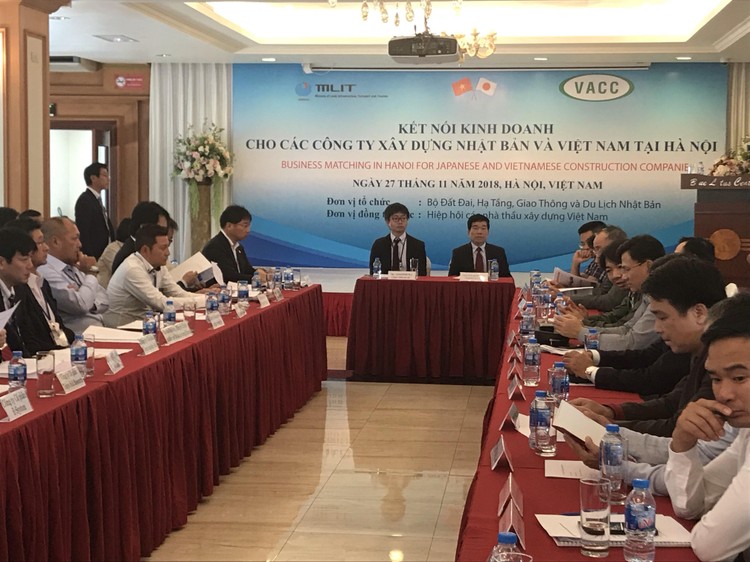 Kết nối kinh doanh giữa doanh nghiệp xây dựng Việt Nam và Nhật Bản