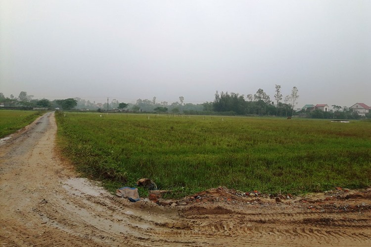 Khu đất dự án Khu nhà xã Đại Đồng Thành chưa đầu tư xây dựng hạ tầng kỹ thuật         Ảnh minh họa