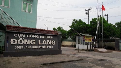 Cụm công nghiệp Đồng Lạng, nơi có tài sản bán đấu giá của Agribank - Chi nhánh tỉnh Phú Thọ (Ảnh internet)