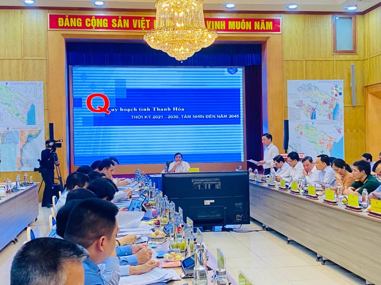 Hội nghị thẩm định Quy hoạch tỉnh Thanh Hóa thời kỳ 2021 – 2030, tầm nhìn 2045 diễn ra ngày 27/5/2022