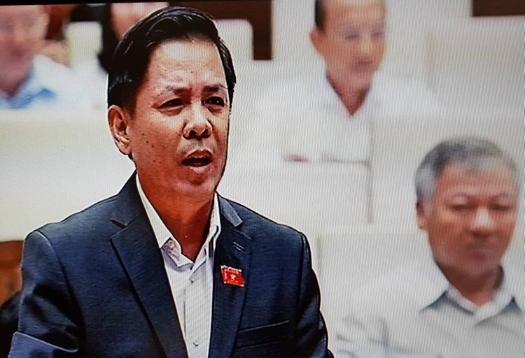 Bộ trưởng Bộ GTVT Nguyễn Văn Thể. Ảnh: Minh Thư
