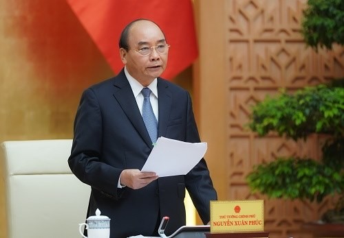 Thủ tướng Nguyễn Xuân Phúc chủ trì Hội nghị - Ảnh: VGP