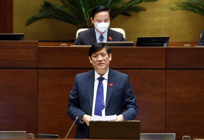 Bộ trưởng Bộ Y tế Nguyễn Thanh Long trả lời chất vấn 