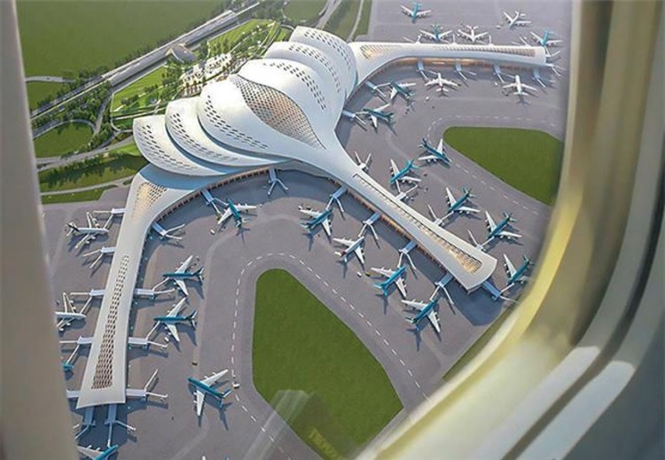 Mô hình Cảng hàng không quốc tế Long Thành giai đoạn 1 - ảnh internet