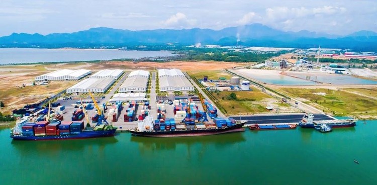 Cảng Tam Hiệp do Thaco Group đầu tư tại Khu kinh tế Chu Lai, Quảng Nam