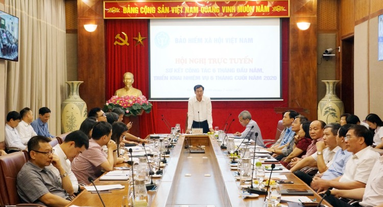 Phó Tổng giám đốc BHXH Đào Việt Anh chủ trì Hội nghị