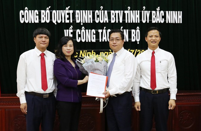 Bí thư Thành ủy Bắc Ninh được điều động làm Phó Giám đốc Sở LĐ-TB&XH