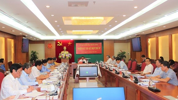Kỳ họp 47 Ủy ban Kiểm tra Trung ương: Kỷ luật 2 trung tướng và lãnh đạo một số tỉnh