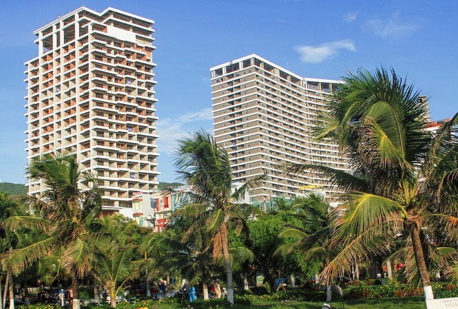Một số dự án căn hộ du lịch trên địa bàn TP Quy Nhơn đang được triển khai xây dựng