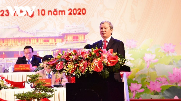 Ông Lê Trường Lưu tái đắc cử Bí thư Tỉnh ủy Thừa Thiên Huế, nhiệm kỳ 2020-2025