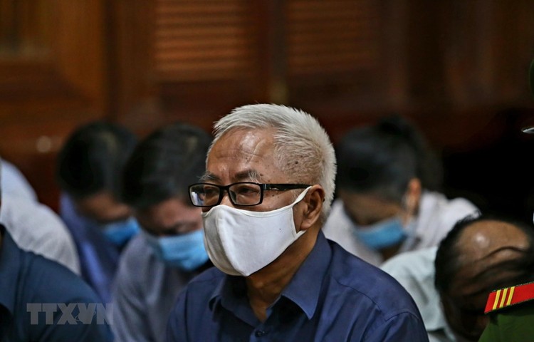 Bị cáo Trần Phương Bình tại phiên tòa ngày 24/11/2020