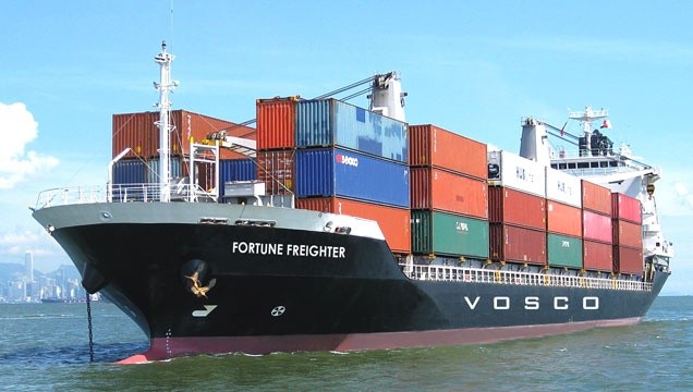 Tàu biển Fortune Freighter của VOSCO. Ảnh: VOSCO.