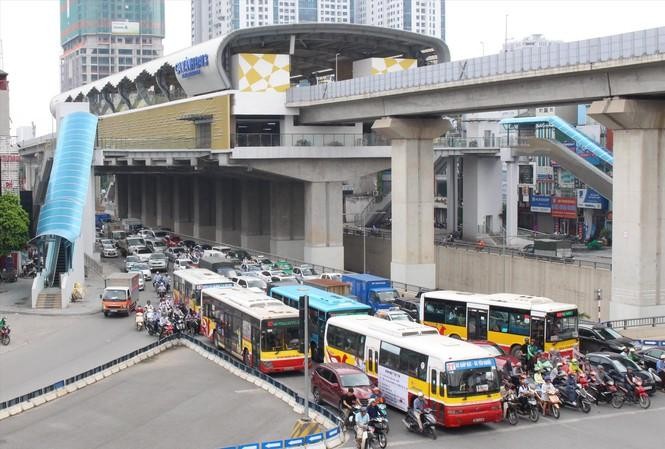 Khi tàu Cát Linh - Hà Đông hoạt động, số lượng xe buýt sẽ giảm 30-45%