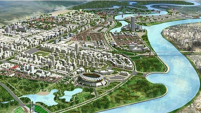 Phối cảnh dự án Khu đô thị mới Bắc sông Cấm tại Hải Phòng